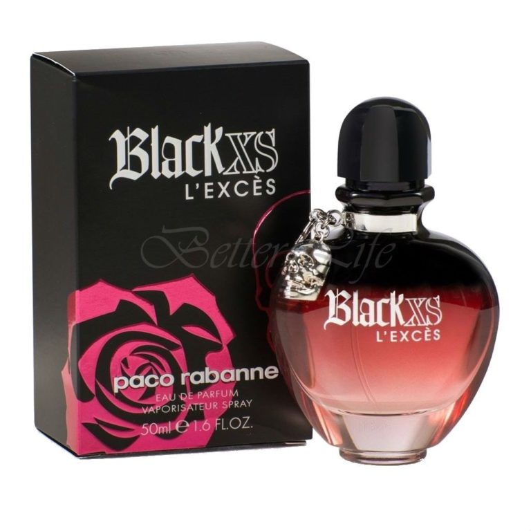 black xs l exces for him paco rabanne