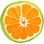 Italian green mandarin orange
